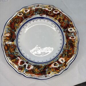 Vintage hand‎ painted signed Famulari Stefano Sicily Italy 9.5 in